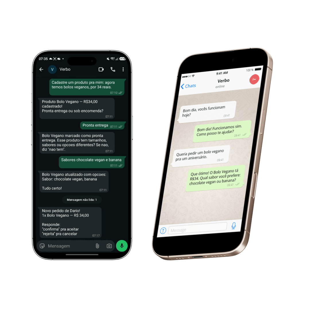 A Verbo automatizando atendimento e pedidos no WhatsApp Business
